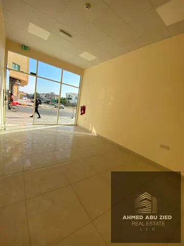 Spacious Shop for Annual Rent in Al Rawda Ajman | Prime Location near Sheikh Khalifa and Sheikh Ammar Streets | Suitable for All Activities | Great In