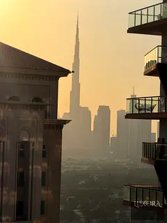 Modern High Floor 1BR | Burj Khalifa View | Near Downtown