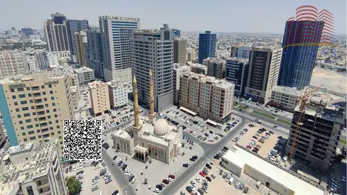 2bhk For sale in Ajman Towers One closed kitchen