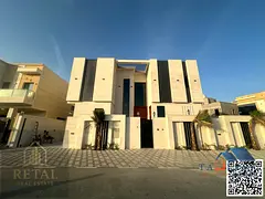 Luxury villa with private pool and 7-star finishes for sale in Al Yasmeen Ajman in prime location wi