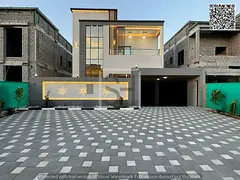 Villa for sale opposite a garden, including registration fees, electricity, water and air conditioni