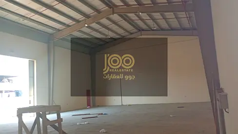 Warehouse for rent in Umm Al Quwain, in the industrial area, suitable for various commercial and industrial activities.