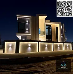 🏡 Brand New 5-Bedroom Corner Villa – Al Helio 1, Ajman 📍 Location: Al Helio 1, Ajman, UAE 