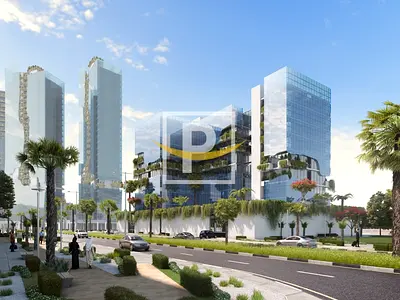 Crystal Lagoon View Office|High-Visibility Shops