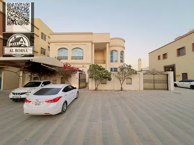 للايجار في الروضه1 فيلا مفروش 5 غرف نوم ماستر ومجلس وصالتين مع مطبخ واسع وغرفة خادمه