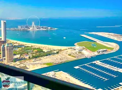 Sea View and Dubai Ain View | 5 Minutes Walk to Tram