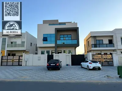 🏡 Villa for rent in Al Zahia | 3 floors + roof | 8 master bedrooms | Living room and majlis | Maid's room | 10 bathrooms | AED 120,000 – 4 installmen