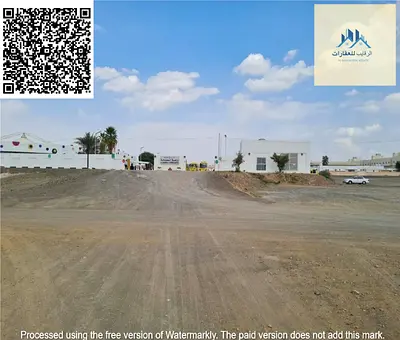 Land for sale – Al Manama area, Ajman, Basin 5, private residential permit (ground floor + first floor)