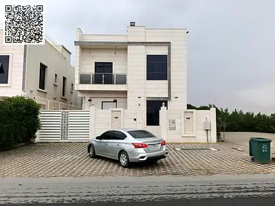 فيلا فاخرة مكونة من 5 غرف نوم رئيسية للإيجار في الياسمين، عجمان | صالة، مجلس، غرفة خادمة ومواقف سيارات | 120 ألف