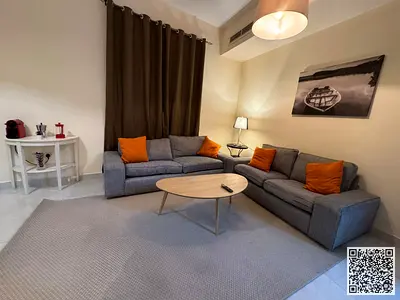 ✨ Fully furnished one-bedroom apartment for monthly rent in Ajman, Corniche area ✔️ Includes bills and internet ⚡📶 Ready to move in immediately!