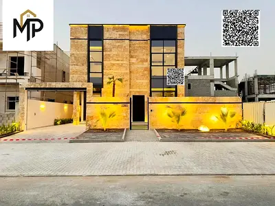A unique opportunity at an attractive price and with no annual fees: Own a villa for sale in Ajman, first occupancy, freehold, super deluxe finishing,