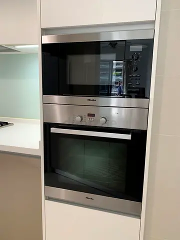 Miele latest model electric oven and microwave set built-in integrated model