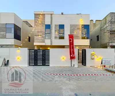 للبيع فيلا بعجمان الحليو شامل رسوم التسجيل 4 غرف ماستر مجلس وصالة وغرفة خدامة تمليك حر لجميع الجنسيات وأمكانية التمويل البنكي بدون دفعة أولي