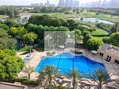 Amazing Fully Furnished 3 br , Full Golf View at Green Views Residence