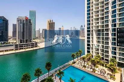 Luxury Studio | Canal and Burj View | Furnished