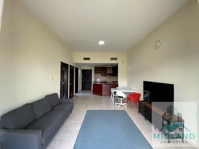 Fully Furnished 1 Bedroom Apartment for Rent | Azizi Liatris, Jabal Ali First