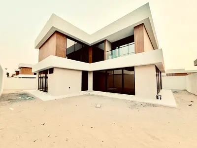 BRAND NEW VILLA 4BHK 6 WASHROOMS ALL MASTET ROOM MAID ROOM WALDROP COVER PARKING