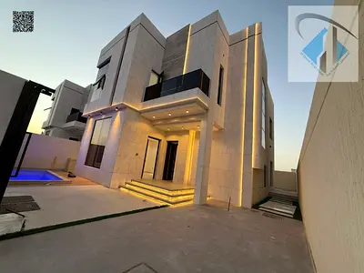 فيلا جديده مع حمام سباحه 4 غرف تملك حر لجميع الجنسيات مع حمام سباحه بسعر متميز شامل الرسوم