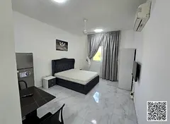 Furnished, separate studio apartment with high-end, brand-new furniture for monthly rent in Ajman -