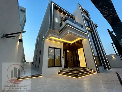 For sale, a villa in Ajman Al Zahia, 5 master rooms, a Majles room, a hall, and a maid’s room, freehold for all nationalities, Installment with out do