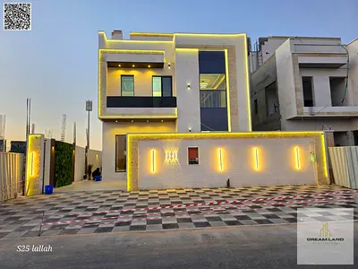 للبيع فيلا مودرن بسعر شامل رسوم التسجيل والتملك موقع مميز قريب الخدمات علي الشارع الرئيسي ارتداد خارجي كبير