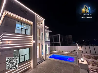 امتلك فيلا 4100 قدم 5 غرف ماستر و مسبح و حديقة بسعر شامل الكهرباء و الماء و المكييفات تملك حر لجميع الجنسيات