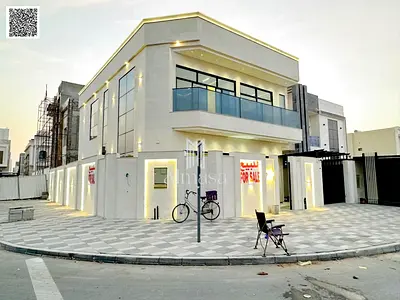 فخم وأرقى فيلا في عجمان شاملة الرسوم والتسجيل طابقين وروف تملك حر جميع الجنسيات