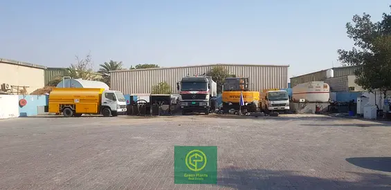 Al Qasimia (Al Madam) 20,000 sq. Ft open yard with high electricity power load connected