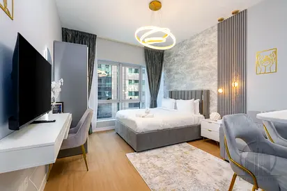 استوديو مفروش | عائد استثماري 8٪+ | قريب من المترو | مؤجر قصير الأجل