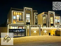 Villa for sale in Ajman at a bargain price. Excellent location. Freehold ownership for life. Open to