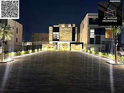 للبيع فيلا مودرن فاخرة طابقين وروف مع مسبح شامل رسوم تشطيبات راقية وتملك حر لجميع الجنسيات