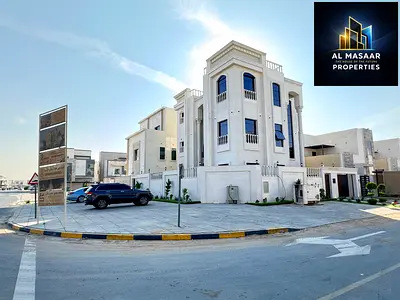 Villa in one of Ajman's most prestigious areas, featuring a distinctive design and a private pool.