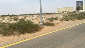 Freehold ,Industrial commercial land for sale in Sharjah, Al Sajaa Industrial, Al Hanoo Al Jadeed (A
