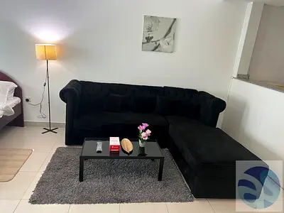 Branded Fully Furnished Studio With Balcony Monthly in AL Khail Heights 8A