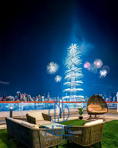 Burj and Canal View | Big Terrace | Upgraded