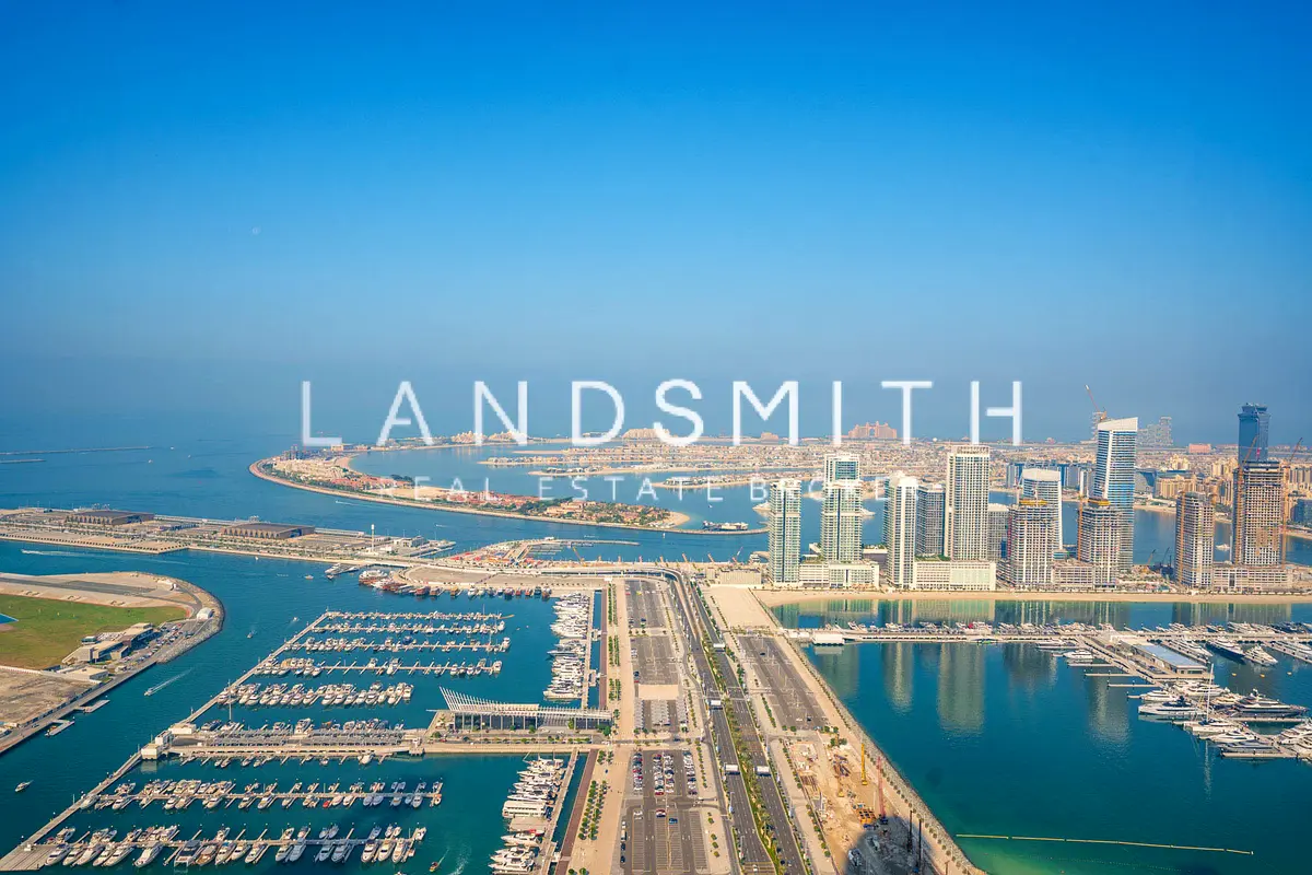 Exclusive | 2BR| Full Sea View | High Floor | Rented