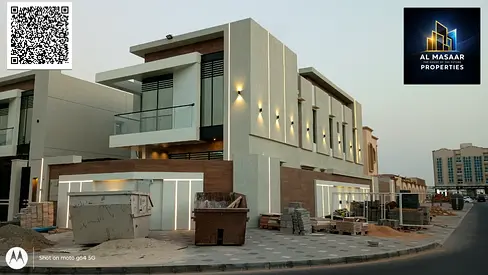 Ready-to-move-in villa for sale in Al Rawda, close to all services, including electricity and water.