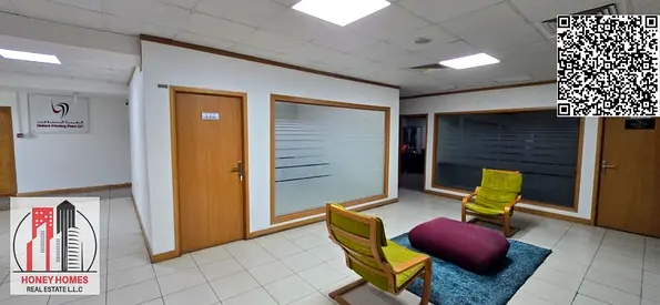 FURNISHED OFFICE IS AVAILABLE WITH ELECTRICITY AND WIFI IN AJMAN INDUSTRIAL AREA 2