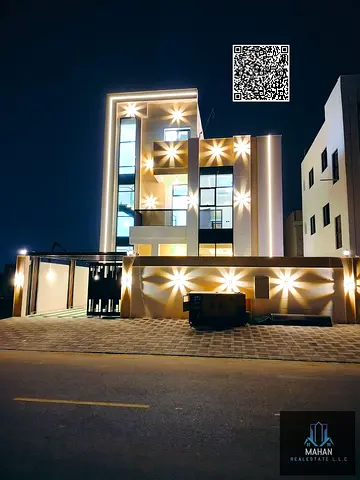 Modern Luxury Villa for Sale in Al Helio 2 – Ajman | Elegant Design & Exceptional Features