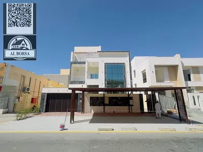 للبيع في الروضه 2 طابقين وروف علي شارع الشيخ عمار مباشرة فيلا vip  خمس غرف ومجلس وصالتين وغرفه خادمه