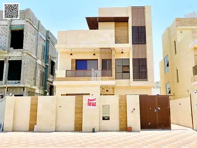 For Sale: Luxury 5-Master-Bedroom Villa with Spacious Yard and Fountain – Al Bahya, Ajman