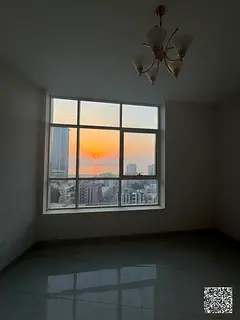 2bhk & 3bhk, the first resident on Ajman Corniche (large spaces + super deluxe finishing + open