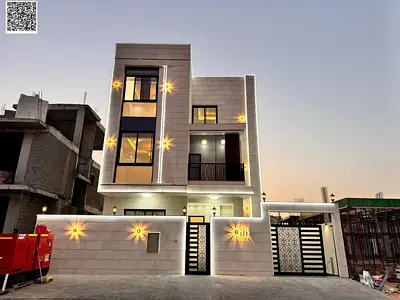 فيلا بسعر شامل الكهرباء ولماء والمكيفات  جاهزة للسكن في أرقى مناطق عجمان تملك حر