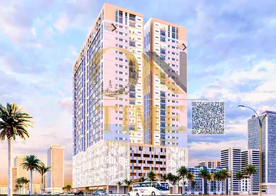 أقل من سعر المطور | شقة فاخرة غرفة وصالة للبيع – Bluebell Residence | العامرة – عجمان