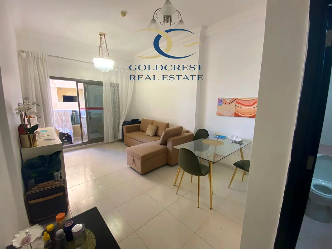 "Modern 1BHK Furnished Flat with Closed Kitchen, Parking Included - Spacious Living in Style!"