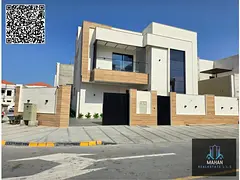 Luxury Modern Corner Villa with Rooftop &amp; Registration Fee Included – Prime Location Al Zahya,