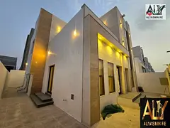 Own a villa without registration, 4 bedrooms, with heritage, one minute from Sheikh Mohammed Bin Zay