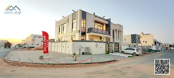 Corner villa with custom finishing, freehold, all services included in Al Helio 2
