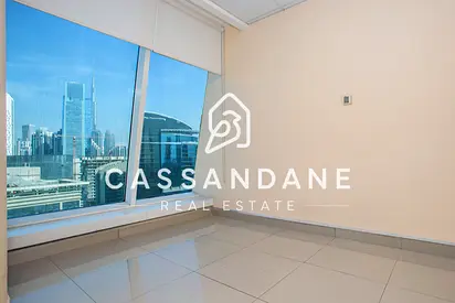 High Floor| Corner Unit | 3 Parkings | Fitted Office| Bright | Prime Location | Close to Metro