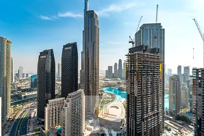 3BR+ Maid | High Floor |Burj Khalifa & Fountain View